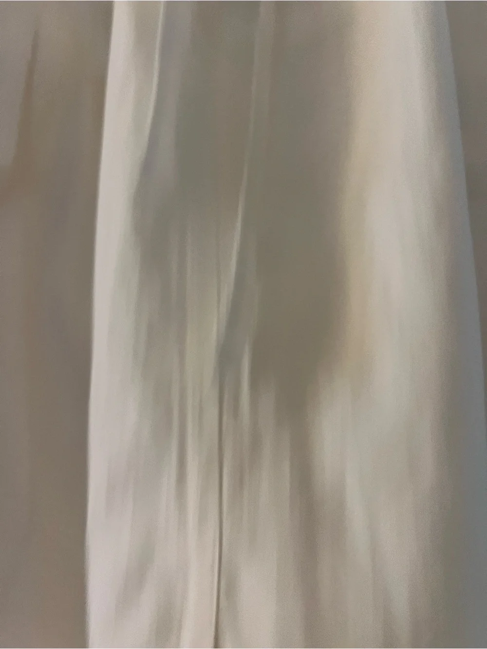 A.L.C. Cream Ruffled Skirt with Elastic Waist